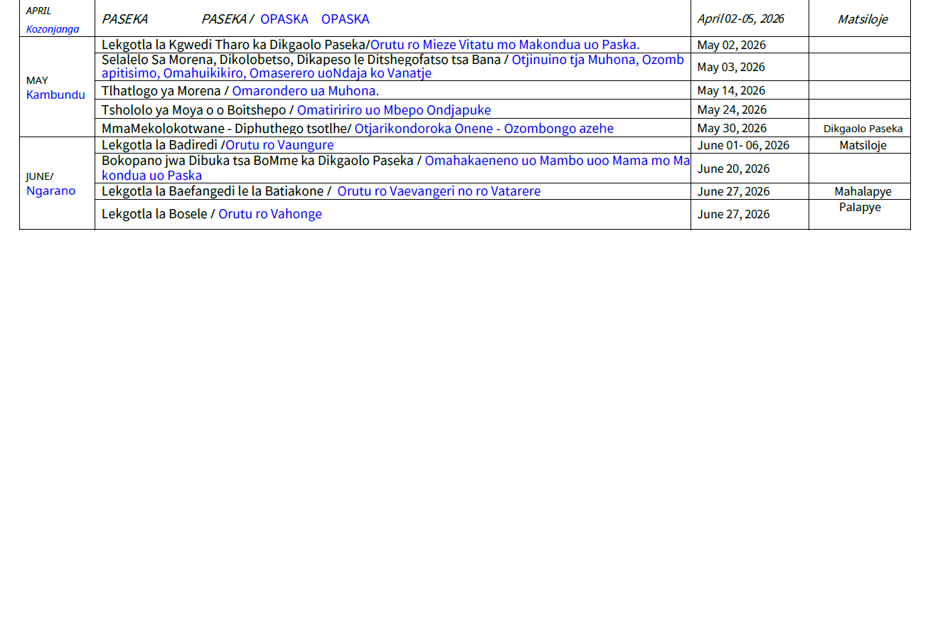 schedule2